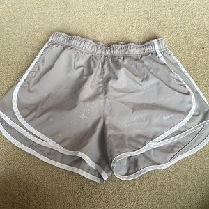 Limited edition sparkle star nike running shorts